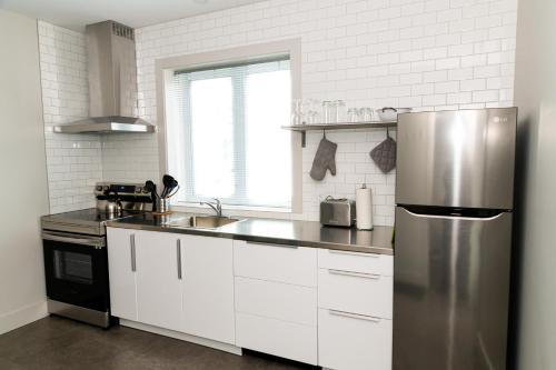 Una cocina o cocineta en Morel Executive Suites