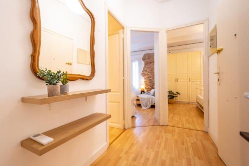 Koupelna v ubytování Acogedor apartamento en Serrallo