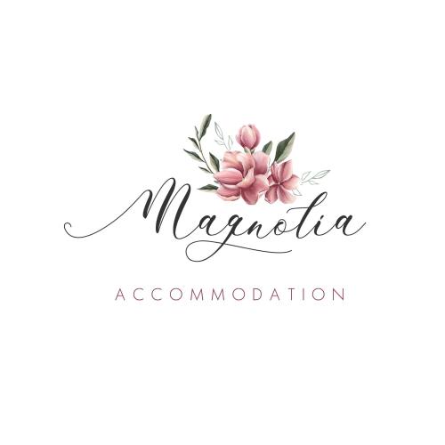 a floral logo for a company with pink flowers at Sea inside luxury apartment: vista mozzafiato in Alghero