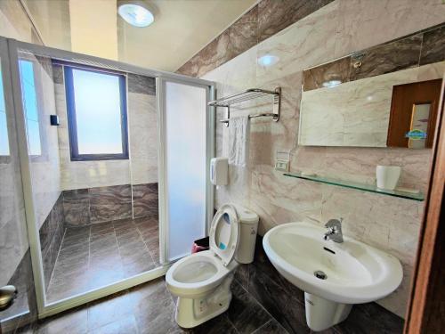 Koupelna v ubytování Sofa Potato Homestay