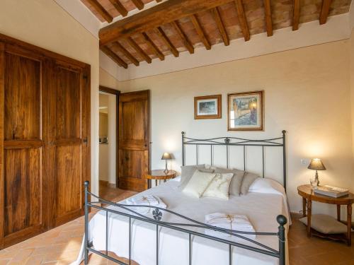 Postel nebo postele na pokoji v ubytování Country Charm near Cortona