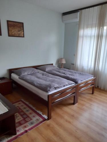 a bedroom with a bed in a room at Apartment Mirjana in Banja Luka