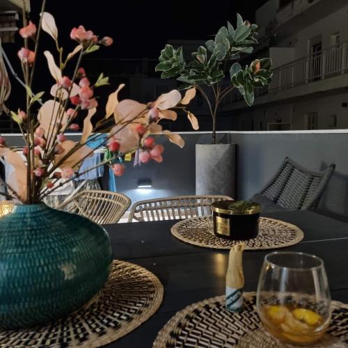 Luxury apartments in DOWNTOWN of Pereaで提供されているドリンク