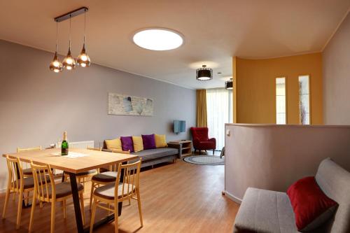 Posezení v ubytování APARTMÁNY ADAM