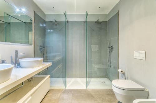 Kúpeľňa v ubytovaní San Maurilio Apartment