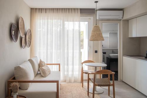 Kuchyň nebo kuchyňský kout v ubytování Apartamentos Top Secret Es Pujols - Formentera Vacaciones