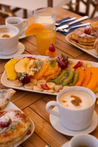 Jídlo v aparthotelu nebo okolí