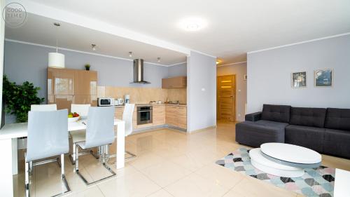 Kuchyň nebo kuchyňský kout v ubytování Apartamenty Good Time - Górna Resort