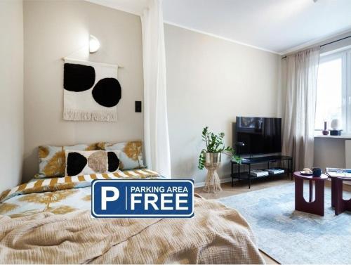 Apartament Good Morning Wrocław - 100m Rynek - Netflix - Free Parking - 3 separate rooms - AC