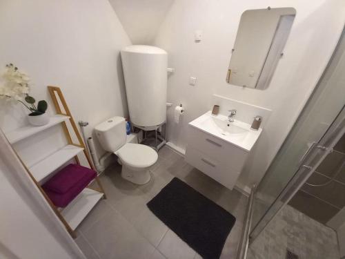 Bilik mandi di le cottage Arédien 1