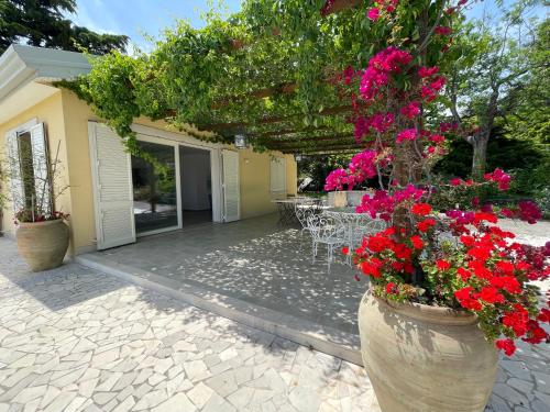 Κήπος έξω από το Villa Palm Hill