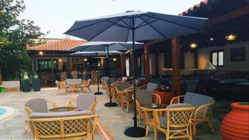 Restaurace v ubytování STRAWBERRY Skiathos
