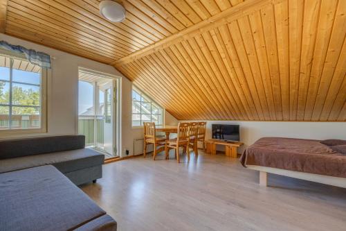 Χώρος καθιστικού στο Beach House Meritähti 26