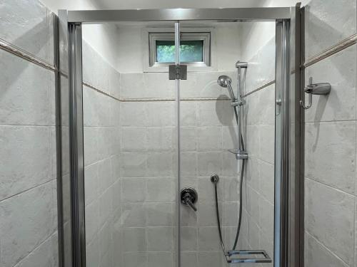 Ванная комната в Dimora Sestri Levante con piscina
