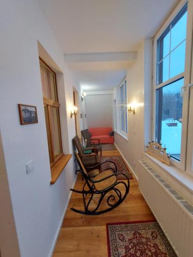 Posezení v ubytování Roland Apartamenty