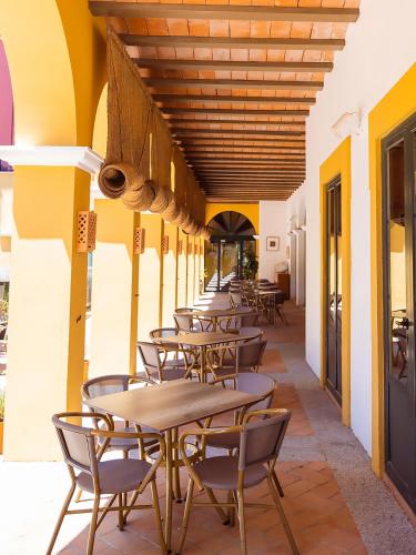 Isla Canela Golf Hotel Boutiqueにあるレストランまたは飲食店