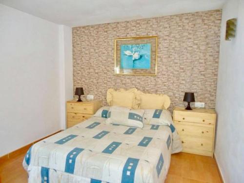 מיטה או מיטות בחדר ב-Apartamento en Nerja a 5 minutos de la playa