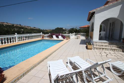 Zdjęcie z galerii obiektu Paraiso Terrenal 4 - well-furnished villa with panoramic views by Benissa coast w mieście Fanadix