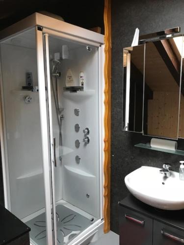 Koupelna v ubytování Klewenalp Ausflugs-Ski-Pistenhotel Klewenstock