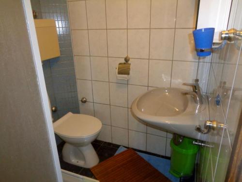 Koupelna v ubytování Studio Apartment in Biograd na Moru with Balcony, Air Conditioning, Wi-Fi, Dishwasher (4818-3)