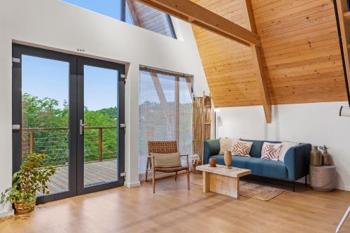 Posezení v ubytování Arta Chalet