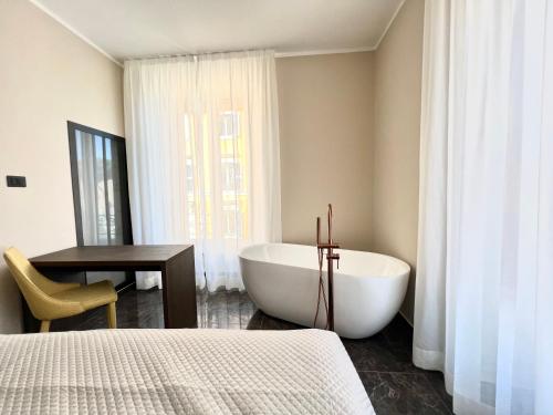 Letto o letti in una camera di Viminale Domus