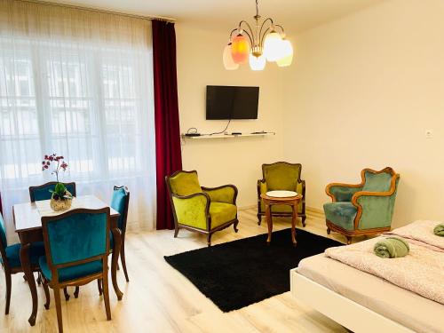 Et tv og/eller underholdning på Mehdi residence 1