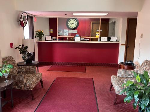 Ruang duduk di FairBridge Inn Express Chesterton