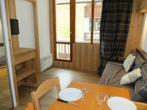 Studio Cabine 4 Pers. Ski aux Pieds Balcon Sud Animaux Ok