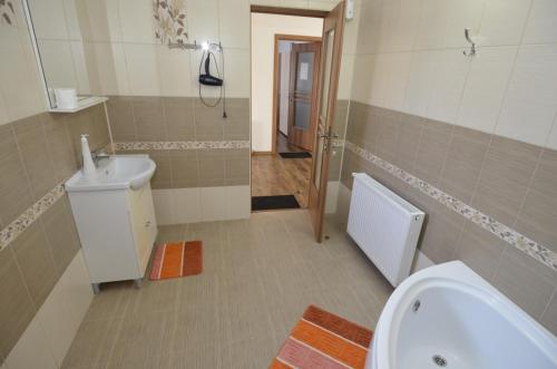 Koupelna v ubytování Casa Ali