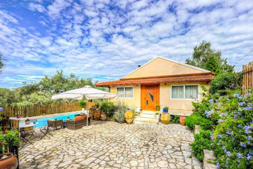 Zahrada ubytování Dimitris Cottage