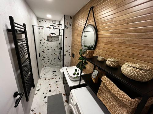 Ванная комната в Jourek Apartment