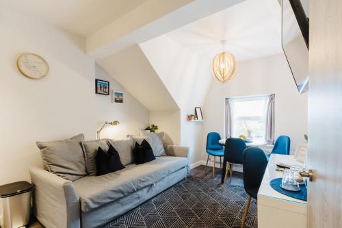 Χώρος καθιστικού στο Design Suites Lytham