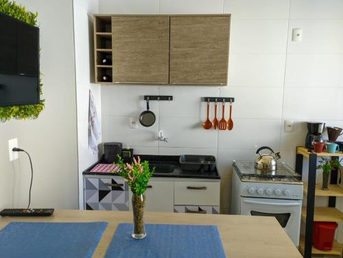 Una cocina o kitchenette en Cantinho Verde