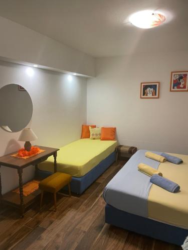 Studio apartment orange