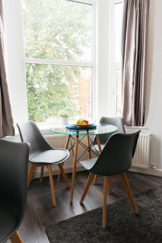 Posezení v ubytování Prime Suites Lytham
