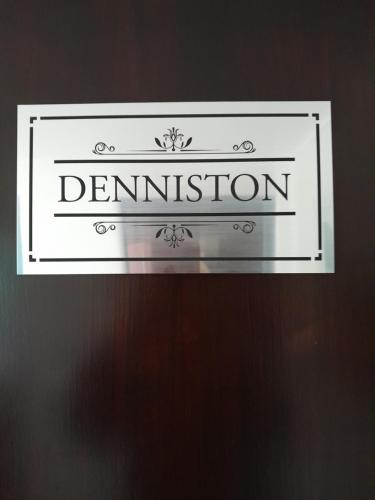 a sign with the word permission on a wall at Elgin Vintners Country House in Elgin