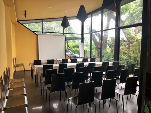 Verslo zona ir (arba) konferencijų salė apgyvendinimo įstaigoje Green@Buriram