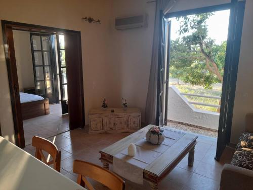 Ruang duduk di Villa Bianca