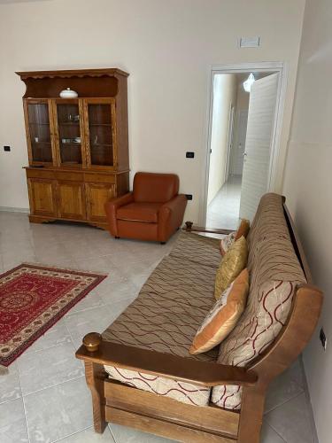 Ein Sitzbereich in der Unterkunft B&B Oasi del Voscone