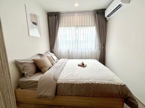 Postel nebo postele na pokoji v ubytování Luxury living