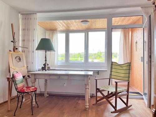 Billede fra billedgalleriet på Großzügige Wohnung, Bergblick, Vintage i Sonthofen