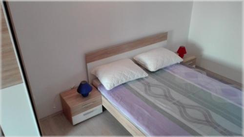 Posteľ alebo postele v izbe v ubytovaní Apartmani Dvosoban