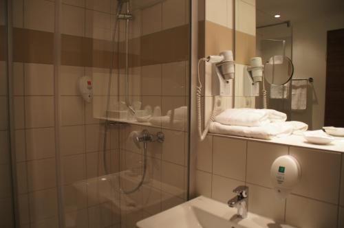 Koupelna v ubytování Euro Hotel Friedberg