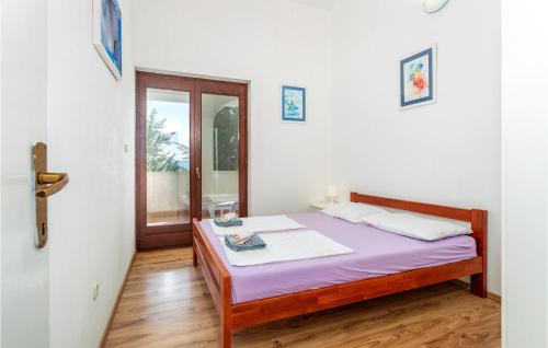 Katil atau katil-katil dalam bilik di Awesome Apartment In Pinezici With Wifi