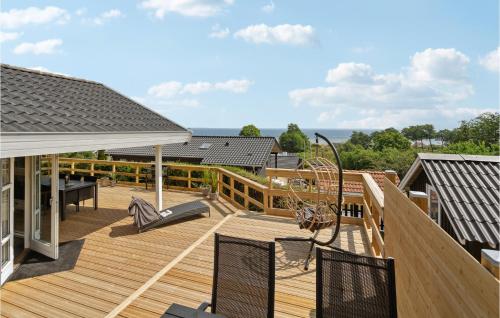 Balkoni atau teres di Holiday Home Oluf Ravnsvej