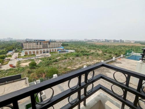 a view from the balcony of a building at PLUTO HOMES in Greater Noida