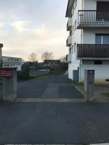 Bygningen som lejligheden ligger i