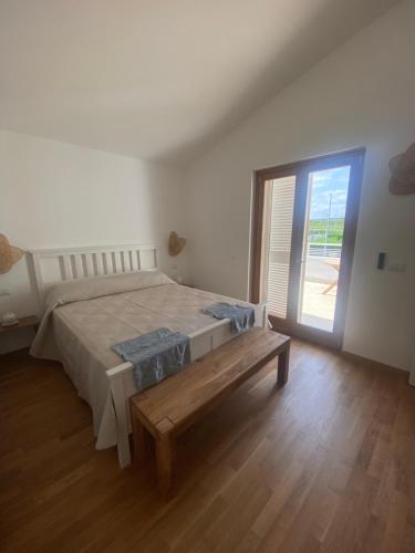 Postel nebo postele na pokoji v ubytování APulia casa e cucina