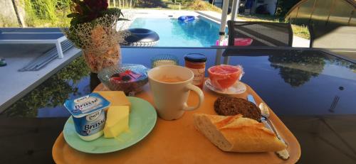 Jídlo v bed and breakfast nebo okolí